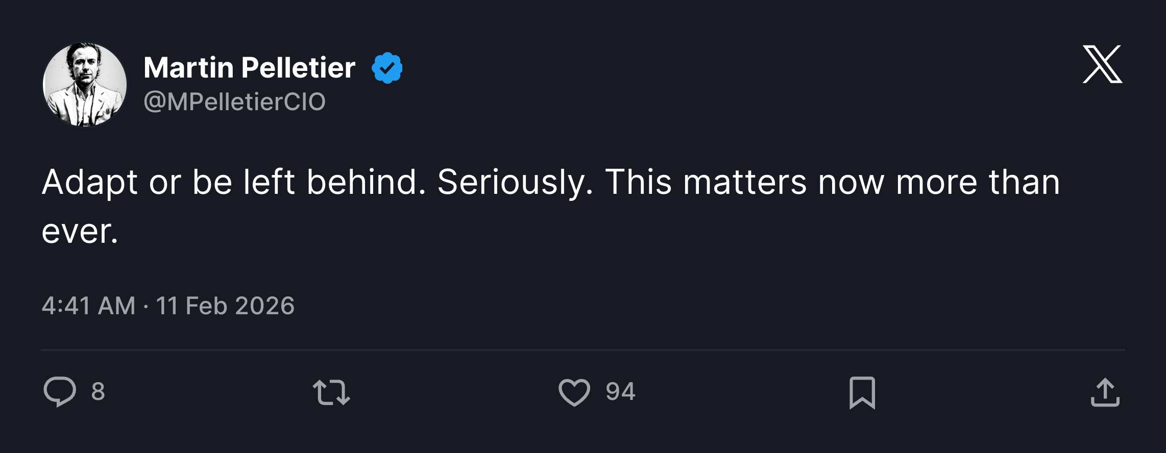 X post screenshot from Sam Altman